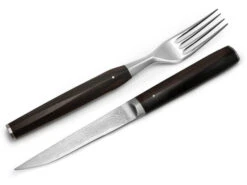Besteck-Set WAKISASHI, Damastmesser Mit Gabel 27 Besteck-Set WAKISASHI, Damastmesser Mit Gabel -Geschirr Discounter besteck set wakisashi damastmesser mit gabel 1
