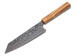 Damastmesser Bunka 170 SG2, 63 Lagen, Olive -Geschirr Discounter damastmesser bunka 170 sg2 63 lagen olive 1