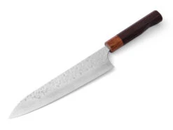 Damastmesser Gyuto 210 Rose Ebony, 35 Lagen -Geschirr Discounter damastmesser gyuto 210 rose ebony 35 lagen 1