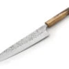 Damastmesser Gyuto 210 White Ebony, 35 Lagen -Geschirr Discounter damastmesser gyuto 210 white ebony 35 lagen