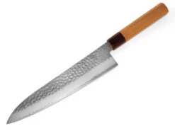 Damastmesser Gyuto 240, VG-10, Hammerschlag -Geschirr Discounter damastmesser gyuto 240 vg 10 hammerschlag 1