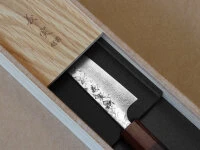 Damastmesser Petty 120 Rose Ebony, 35 Lagen 6 Damastmesser Petty 120 Rose Ebony, 35 Lagen – Bild 4