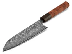 Damastmesser Santoku 170 SG2, 63 Lagen, Quitte -Geschirr Discounter damastmesser santoku 170 sg2 63 lagen quitte 1