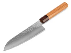 Damastmesser Santoku 170, VG-10, Hammerschlag -Geschirr Discounter damastmesser santoku 170 vg 10 hammerschlag 1