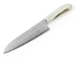 Damastmesser Santoku 180, Kadzuno-gara -Geschirr Discounter damastmesser santoku 180 kadzuno gara 1