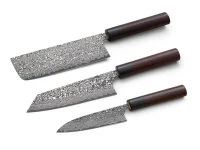 Damastmesser Set Bunka