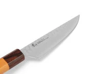 Damastmesser Steakmesser 120, VG-10, Hammerschlag 8 Damastmesser Steakmesser 120, VG-10, Hammerschlag – Bild 6