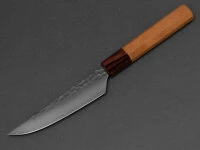 Damastmesser Steakmesser 120, VG-10, Hammerschlag 10 Damastmesser Steakmesser 120, VG-10, Hammerschlag – Bild 8