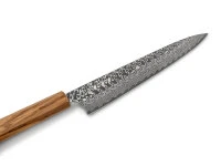 Damastmesser Sujihiki 270 SG2, 63 Lagen, Olive 5 Damastmesser Sujihiki 270 SG2, 63 Lagen, Olive – Bild 3