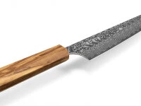 Damastmesser Sujihiki 270 SG2, 63 Lagen, Olive 6 Damastmesser Sujihiki 270 SG2, 63 Lagen, Olive – Bild 4