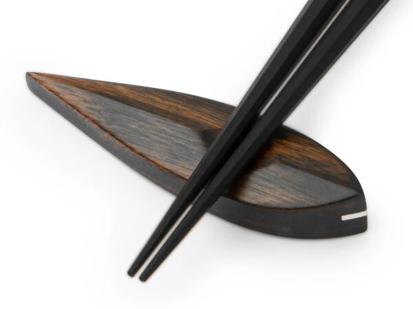Essstäbchen Ablage Tsuyoi Te Ebony, Ebenholz 5 Essstäbchen Ablage Tsuyoi Te Ebony, Ebenholz – Bild 3