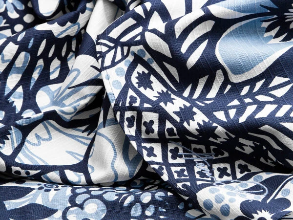 Furoshiki Elle, Blau, 100 X 100 Cm 7 Furoshiki Elle, Blau, 100 X 100 Cm – Bild 5