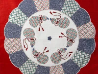 Furoshiki Imari, Rot, 2 Größen 6 Furoshiki Imari, Rot, 2 Größen – Bild 4
