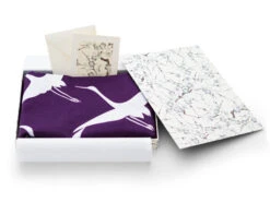 Geschenkset Chiyogami Mit Furoshiki Kuren L, Lila -Geschirr Discounter geschenkset chiyogami mit furoshiki kuren l lila 1