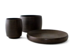 Geschirr-Set Turari Wan Sara Schwarz -Geschirr Discounter geschirr set turari wan sara schwarz 1