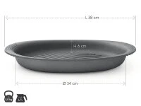 Gusseisen Grillpfanne NakedPan, OIGEN 8 Gusseisen Grillpfanne NakedPan, OIGEN – Bild 6