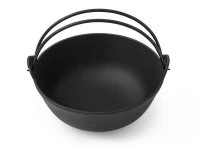 Gusseisen Topf Nabe, Sukiyaki Pfanne, Ø 33 Cm 5 Gusseisen Topf Nabe, Sukiyaki Pfanne, Ø 33 Cm – Bild 3