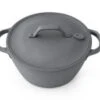 Gusseisen Topf OIGEN, 2 Grössen -Geschirr Discounter gusseisen topf oigen 2 groessen