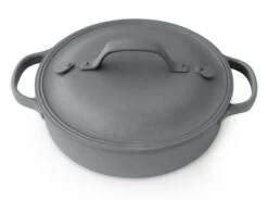 Gusseisen Topf OIGEN, Flach, 24 Cm -Geschirr Discounter gusseisen topf oigen flach 24 cm 1