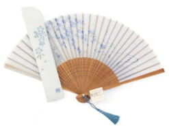 Handfächer Kiyomi, Blau 19 Handfächer Kiyomi, Blau -Geschirr Discounter handfaecher kiyomi 1 1