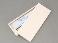 Handfächer Kiyomi, Blau 10 Handfächer Kiyomi, Blau – Bild 8