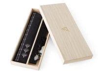 Handfächer Raundo Nidoru Sensu, Schwarz, Für Herren 5 Handfächer Raundo Nidoru Sensu, Schwarz, Für Herren – Bild 3