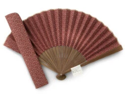 Handfächer Seikaiha, Rot -Geschirr Discounter handfaecher seikaiha rot 1