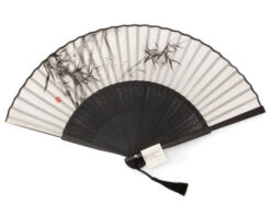 Handfächer Shiraji, Seide -Geschirr Discounter handfaecher shiraji seide 1