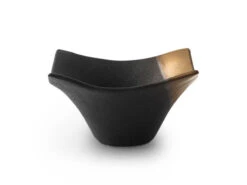 Japanische Soßenschale Sou, Schwarz-gold -Geschirr Discounter japanische sossenschale sou schwarz gold 1