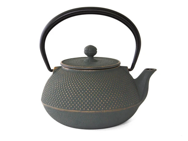 Japanische Teekanne Gusseisen Arare, Bronze, 1,2 L 8 Japanische Teekanne Gusseisen Arare, Bronze, 1,2 L – Bild 6