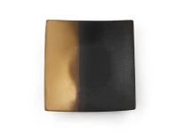 Japanischer Teller Sou, Schwarz-gold, 2 Größen 5 Japanischer Teller Sou, Schwarz-gold, 2 Größen – Bild 3