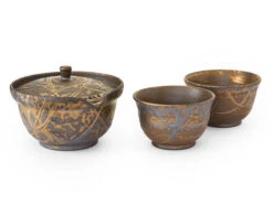 Japanisches Teeservice Kurokinsai, 3-teilig -Geschirr Discounter japanisches teeservice kurokinsai 3 teilig 1