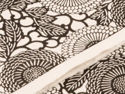 Japanpapier Katazome, Blüten Und Ranken S/w -Geschirr Discounter japanpapier katazome blueten und ranken s w 1