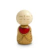Kokeshi: Holzfigur Mönch -Geschirr Discounter kokeshi holzfigur moench
