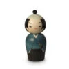 Kokeshi: Holzfigur Samurai -Geschirr Discounter kokeshi holzfigur samurai
