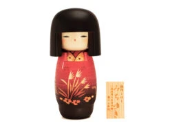 Kokeshi: Holzpuppe Michiyuki -Geschirr Discounter kokeshi holzpuppe michiyuki 1