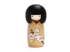Kokeshi: Holzpuppe Sakura -Geschirr Discounter kokeshi holzpuppe sakura 1