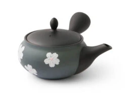 Kyusu Hiranaru Sakura, Japanische Teekanne -Geschirr Discounter kyusu hiranaru sakura japanische teekanne 1