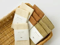 Oshibori, Bio Erfrischungstuch Japan, Ivory, 25cm X 25cm 6 Oshibori, Bio Erfrischungstuch Japan, Ivory, 25cm X 25cm – Bild 4