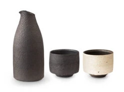 Sake Set Do, Karaffe, Zwei Becher 21 Sake Set Do, Karaffe, Zwei Becher -Geschirr Discounter sake set do karaffe zwei becher 1