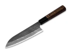 SPG2 Kuroshiage Tsuchime Santoku 180mm, Wenge Handle -Geschirr Discounter spg2 kuroshiage tsuchime santoku 180mm wenge handle 1
