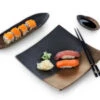 Sushi Set Sou, Schwarz-gold -Geschirr Discounter sushi set sou schwarz gold