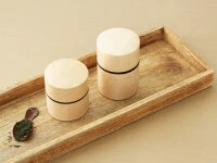 Teedose Obizutsu Ahorn, Kabazaiku, 2 Größen 11 Teedose Obizutsu Ahorn, Kabazaiku, 2 Größen – Bild 9