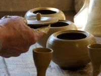 Teeschale Akebono Ryusen, Banko Yaki, 60 Ml 6 Teeschale Akebono Ryusen, Banko Yaki, 60 Ml – Bild 4