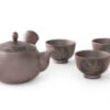 Teeservice Kuro Momiji, Banko Yaki, 4-teilig