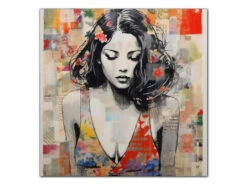 Wandbild Nihon No Pop Art #2, Farbig 1:1 -Geschirr Discounter wandbild nihon no poppu ato 2 farbig 1 1 17 1