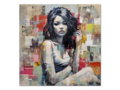 Wandbild Nihon No Pop Art #4, Farbig 1:1 -Geschirr Discounter wandbild nihon no poppu ato 4 farbig 1 1 17 1