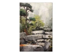 Wandbild Wabi Sabi #2, Japanischer Garten, Farbig 2:3 -Geschirr Discounter wandbild wabi sabi japanischer garten 2 farbig 2 3 19 1